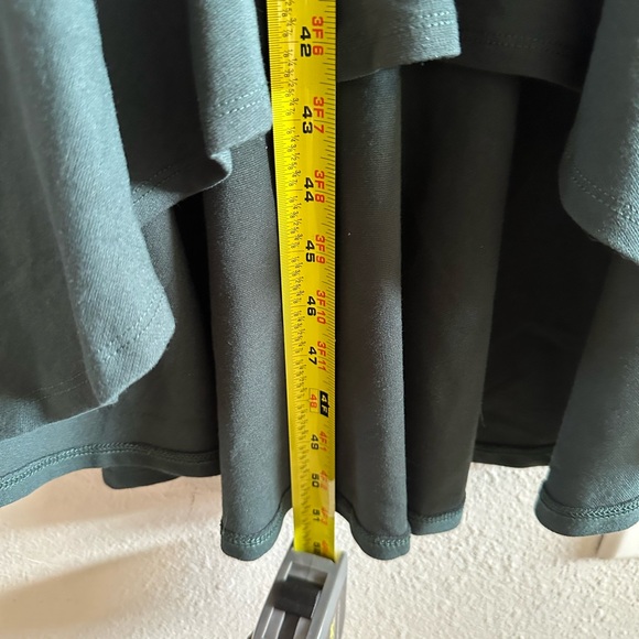 A2 - 120 Lulus How Much I Care Dark Green Off-the-Shoulder Midi Dress SZ MED NWT - Picture 12 of 12